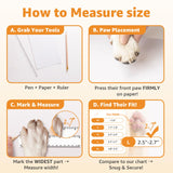 Roilpet Double Sides Non-Slip Dog Socks to Prevent Licking Paws - Strong Traction for Paw Protector, Senior Dogs, Hardwood Floors, Dog Booties with Grippers - X-Large