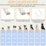 Dog Shoes for Medium Large Dogs, Dog Boots & Paw Protectors to Prevent Licking, Anti-Slip Dog Booties with Reflective for Summer Hot Pavement, Outdoor Hiking, Hardwood Floors (Size 3)