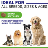 Pawsential NO Poo Chews for Dogs - Prevent Dog Poop Eating - Coprophagia Treatment - Stool Eating Deterrent - Digestive Health + Breath Aid/Probiotics & Enzymes - Made in USA - 120 Treats
