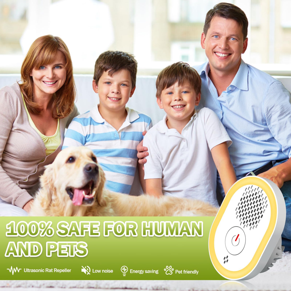 Ultrasonic Pest Repeller, Mouse Repellent Ultrasonic Plug In Indoor Sonic Repellent Pest Control Rodent Repellent Ultrasonic Mouse Insect Bug Bat Squirrel Rat For House Attic Garage Basement Apartment