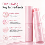 PDRN Pink Collagen Volume Multi Balm Stick, K-Beauty Volufiline Balm with NAD+ & Peptide, Korean Skincare Stick for Face, Neck, Lips and Smile Lines, Collagen Plumping Balm for Dewy Glow (1 PC)