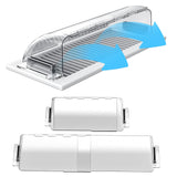 Wea&Hea 2 Pack Magnetic Air Vent Deflector, 9"-15.5" Adjustable Vent Cover with Optimized Ferrite Magnets for Ceiling/Floor/Wall Registers - Clear Heat/AC Deflector for Under Furniture & Home Comfort