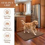 Thermal Reflection Pad for Dogs Cats, 5-Layer Self-Warming Dog Bed Mat, No-Electricity cat Heating pad, Washable Non-Slip Pet Pad, Indoor Outdoor Use for Small Medium Dogs and Cats (Gray, X-Large)