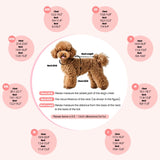 PawUnion White Duck Down Dog Coat - 4-Leg Coverage, Waterproof Windproof Warm Winter Snowsuit, Cotton Anti-Static Lining, Built-in Harness Hole for Small/Medium Dogs,Size 16(XXL) Pink