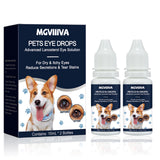 Dog & Cat Cataract Eye Drops & Infection Treatment – Vet-Recommended Formula for Cloudy, Itchy, Watery, Goopy Eyes and Pink Eye Treatment, Natural All-in-One Relief for Pet Eye Issues (2 X 10 ml)