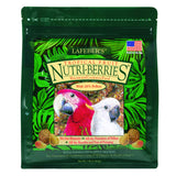 LAFEBER'S Tropical Fruit Nutri-Berries Pet Bird Food, Made with Non-GMO and Human-Grade Ingredients, for Macaws and Cockatoos, 3 lb
