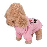 Clopon 3Pcs Dog Hoodie for Dogs Sweater Dog Clothes for Small Dogs Sweatshirt Puppy Coat Hood Clothing Winter Warm Cat Custume XS
