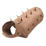 Dog Spike Vest,Coyote Vest,Dog Harness Coat with Removable Spikes,Anti Bite Winter Coat,Adjustable Pet Costume