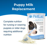 Pet-Ag PetLac Powder for Puppies - 10.5 oz - Puppy Milk Replacement Powder for Puppies Newborn to Six Weeks Old - Easy to Digest