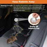 4 Pack Rodent Repellent for Car Engines, Peppermint Oil to Repel Mice and Rats, Mouse Repellent Keep Rodents Out of Car Rat Repellent for House Mice Repellent Outdoor