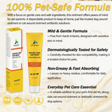 NUTRIARISE Wound Care Ointment for Dogs & Cats - Antibiotic Wound Ointment for Dogs, Cat Wound Ointment, Hot Spot & Itchy Skin Relief, Vet-Recommended Healing Ointment, 1oz