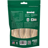 Bonies Natural Skin & Coat Formula Small-Sized Single Bone - Promote Silky Coat & Healthy Skin, Healthy Teeth & Fresh Breath, Low Calories - Chicken Flavor, Small Dogs, 15 Count