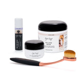 Eye Envy Bulldog Wrinkle Cleaner & Nose Care Kit. Bulldog Wrinkle Wipes, Tear Stain Powder, Applicator Brush & Dog Nose Balm. Cleans Skin Folds. Removes Stains. Helps Cracked Noses. Made in USA
