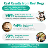 POPPAW Advanced Dog Joint Supplement – 15-in-1 Glucosamine for Dogs with Chondroitin, MSM & Green Lipped Mussel – Hip & Joint Pain Relief Mobility Chews, Chicken Flavor, 90Ct Breeds