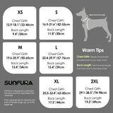 Bess Bridal Dog Life Jacket - Shark Life Vest for Swimming Boating - Reflective Lifejacket Swimsuit for Small Medium Large Dogs - High Buoyancy Lifesaver Preserver with Rescue Handle, Grey Shark XL