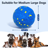 Zuykjeagle Interactive Dog Toy Ball, Smart Electric Ball - Automatic Bouncing Rolling Moving Jumping Vibrating - 3 Modes Water Resistant Balls for Medium Large Dogs - Chase Pet Toys to Keep Them Busy
