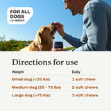 PetLab Co. Allergy & Immune Probiotics for Dogs, Support Seasonal Allergies, Gut & Digestive Health - Pork Flavor - 30 Soft Chews - Packaging May Vary