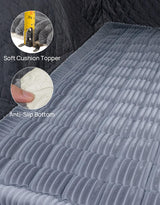 JOYTUTUS Dog Mat Bed for Back Seat Extender, Non-Slip Dog Bed Mat Custom Fit for Backseat Extenders, Pet Couch Cover,Washable Travel Pet Bed Mat for Cars, SUVs, Sedans