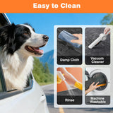 PetJoy Dog Car Seat Cover with Hammock Design – 600D Heavy Duty Waterproof & Scratch-Resistant Rear Seat Protector for Dogs, Non-Slip Back Seat Covers for Cars, Trucks, SUVs