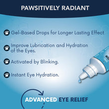Load image into Gallery viewer, NOVEHA Pet Gel Eye Drops with 0.3% Viscoadaptive Hyaluronan | Eye Solution for Severe Dry Eyes - Long Lasting Hydration, Reduces Nuisance, Swelling &amp; Dryness - Eye Lube for Dogs and Cats (2x10mL)
