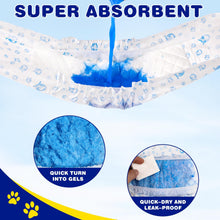 Load image into Gallery viewer, XPCARE 50 Count Disposable Male Dog Diapers, Male Dog Wraps,Super Absorbent Leak-Proof Fit (Small)
