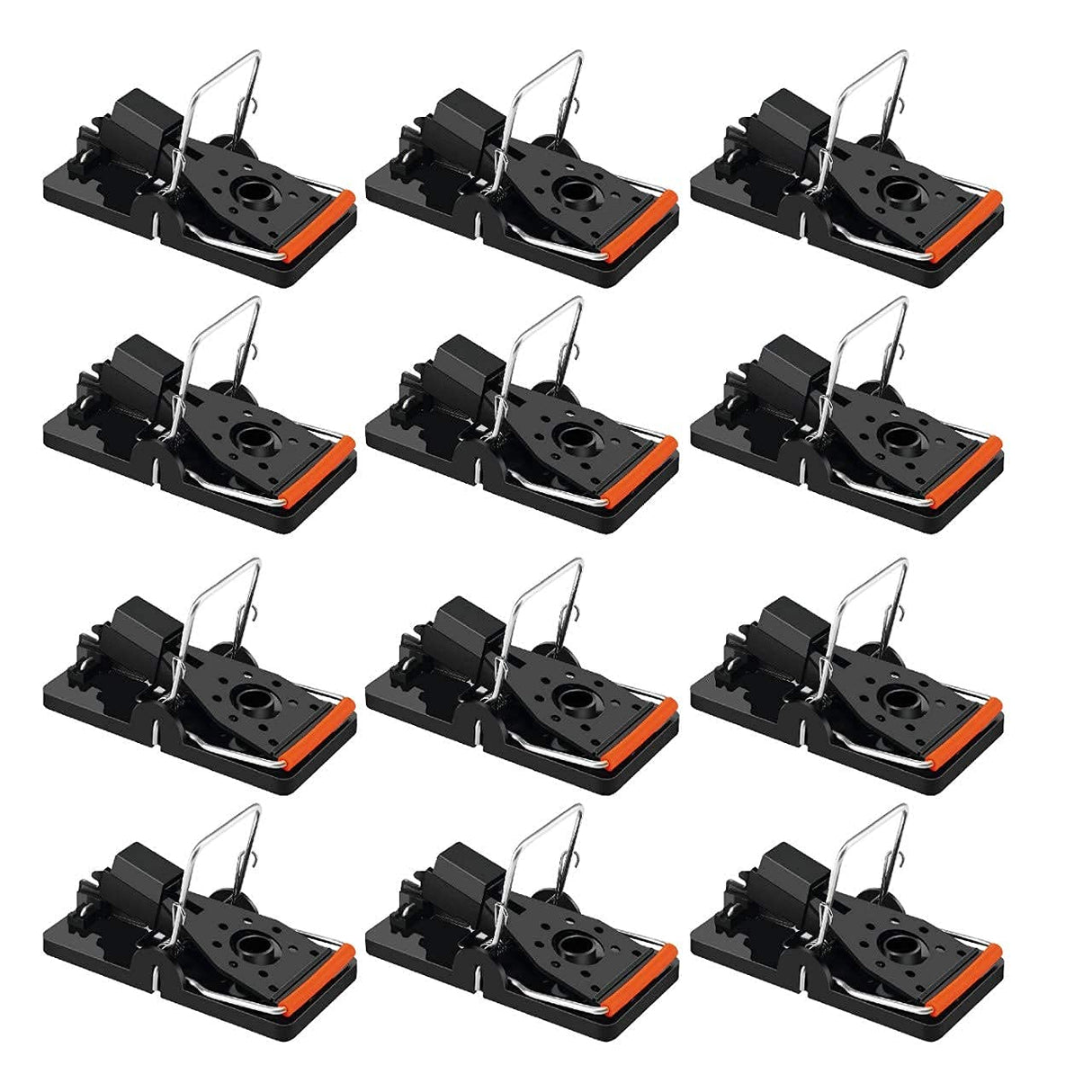 Trap A Pest Mouse Traps - Best Mouse Traps That Work, Sanitary Safe Mouse Catcher for Family and Pet - Reusable Snap Traps for Mice - Indoor and Outdoor Effective Mice Traps (12 Pack)