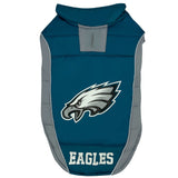 NFL Philadelphia Eagels Puffer Vest for Dogs & Cats, Size Large. Warm, Cozy, and Waterproof Dog Coat, for Small and Large Dogs/Cats. Best NFL Licensed PET Warming Sports Jacket