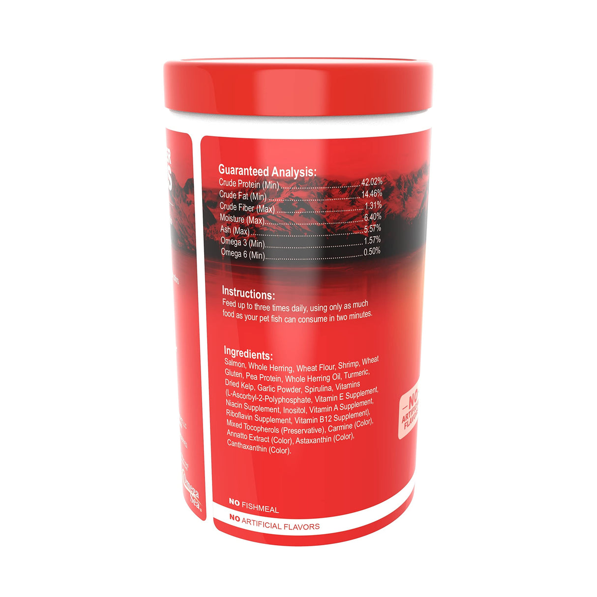 Omega One Freshwater Flakes, 5.3 oz