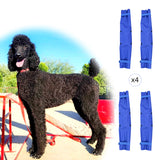 vomvomp Waterproof Dog Leggings Dogs Leg Covering Protector for Poodles Long Haired Dogs on Rainy or Snowy Days
