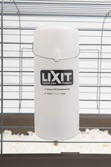 Lixit Widemouth Cage Water Bottles for Rabbits, Ferrets, Guinea Pigs, Rats and Other Small Animals. (White, 32 Ounce)