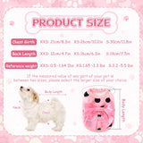 Shinylin 6 Pieces Dog Sweaters for Small Dogs Girls Winter Puppy Clothes Female Fleece Warm Thick Outfit Pet Small Doggie Clothes for Yorkie Chihuahua(XXS)