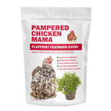 Pampered Chicken Mama Backyard Chicken Molting Supplement: Fluffiest Feathers Ever Backyard Chicken Feed and Supplies for Hens (6 Pound Economy Size)