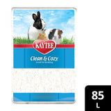 Kaytee Clean & Cozy White Paper Bedding, Made for Small Animals, 85 Liters