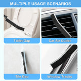 11Pcs Crevice Cleaning Brush Set, Hard Bristle Cleaning Supplies for Kitchen, Bathroom, Corner, Grout, Sink