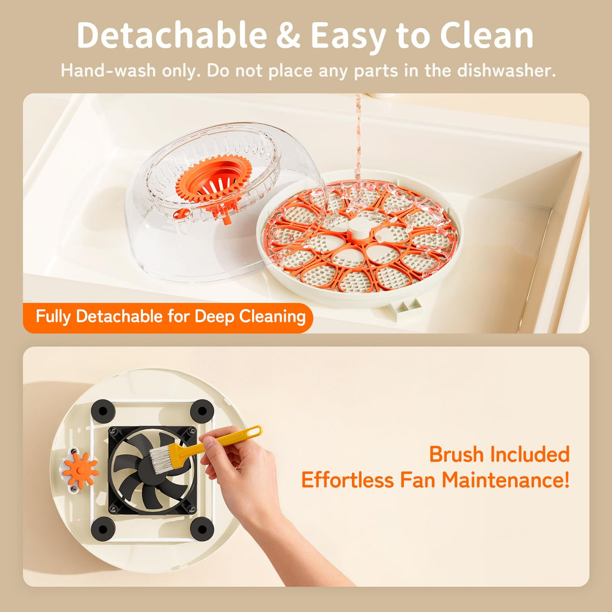 APDOE Egg Incubators for Hatching Eggs, Temperature and Humidity Control, Automatic Egg Turning, Egg Candler, External Water Bottle, Air Vent, for Chicken, Duck & Quail Eggs, 18 Eggs