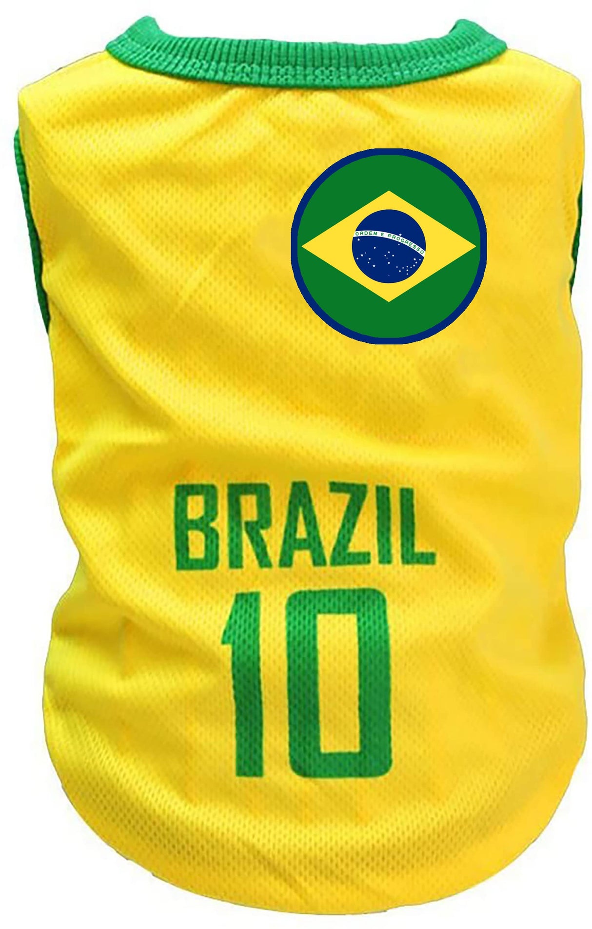 GabeFish Dog World Cup T Shirt Pets Football Jersey Sports Soccer National Team Vest Cat Summer Cool Clothes Apparel Brazil 4X-Large