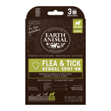 Earth Animal Apothecary Natural Flea & Tick - Herbal Spot-On for Large Dogs - 3 Applications (3 Month Supply)