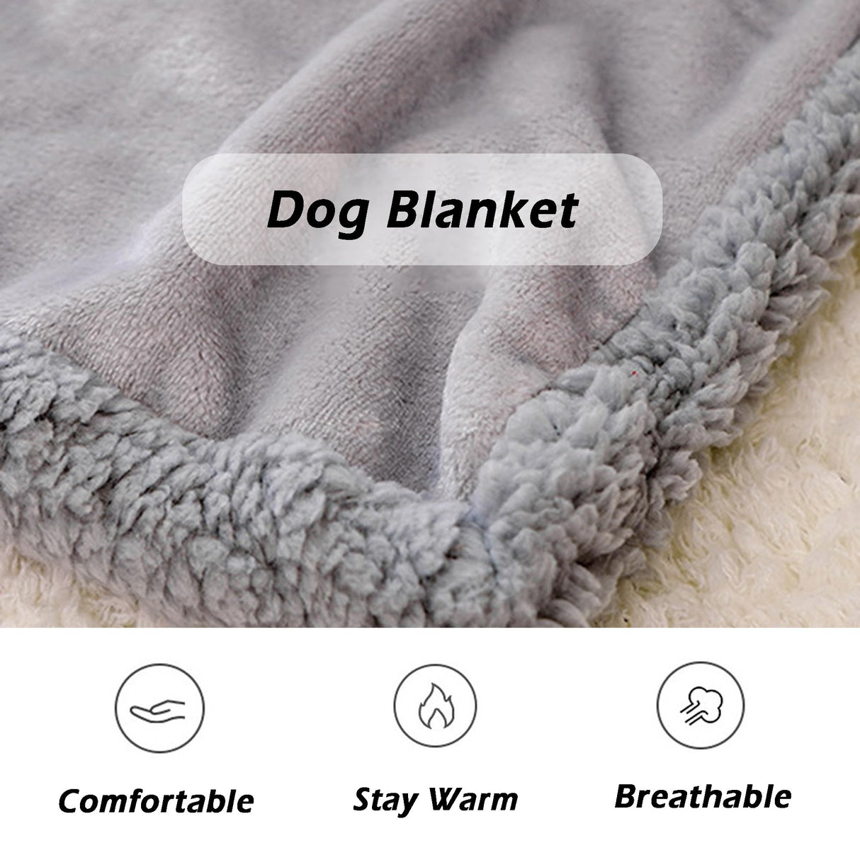 XIEMINLE Thick Pet Blankets, Calming Dog Blanket Machine Washable, Warm Cat Blanket for Bed Couch Sofa, Pet Throw Cats Dogs Mat, Fleece Blanket for Dogs and Cats (Yellow,100x70cm)