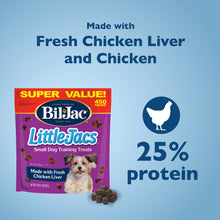 Load image into Gallery viewer, Bil-Jac Little Jacs Small Dog Training Treats, Chicken Flavor, Made with Chicken Liver, 16oz (2-Pack)
