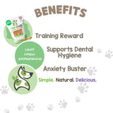 Nature Gnaws USA Turkey Tendons for Dogs (4oz) - Delicious Grain Free Reward Snack for Small, Medium & Large Breeds - Premium Natural Dog Chew Treats