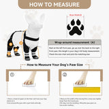 YAQUHO Upgraded Dog Suspender Boots, Waterproof Dog Rain Boot, Anti-Slip Winter Snow Dog Shoes Leggings, Adjustable Suspender Boots for Large Dogs, Paws Protector for Outdoor Dogs Walking Hiking (L)