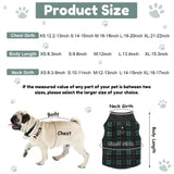 Weewooday 4 Pieces Winter Dog Clothes Sweater with Leash Ring Pet Puppy Cat Warm Clothes Jacket Fleece Vest Pullover for Pet Puppy Dogs Cat Chihuahua (M(Neck:12-13” Chest:16-18” Back :12”))