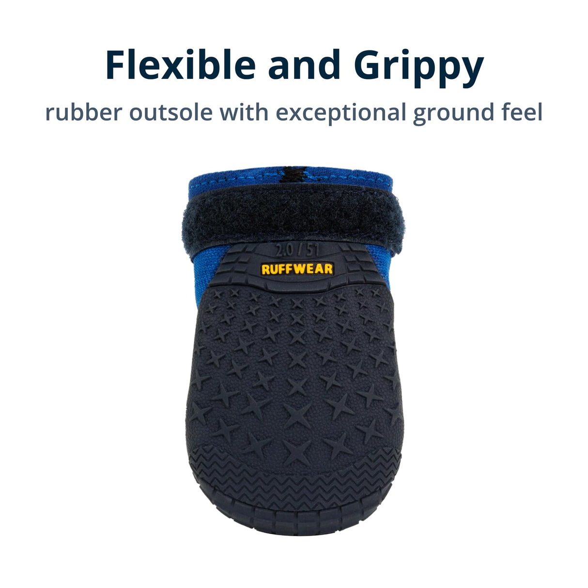 Ruffwear, Hi & Light Dog Shoes, Featherlight Paw Protection with Enhanced Ground Feel & Agile Performance for Fast Adventures, Blue Pool, 2.75"