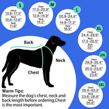 MIGOHI Warm Dog Winter Coat - Winter Dog Jacket, Reflective Windproof Fleece Vest with Leash Hole and Furry Collar