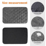 Thermal Reflection Pad for Dogs Cats, 5-Layer Self-Warming Dog Bed Mat, No-Electricity cat Heating pad, Washable Non-Slip Pet Pad, Indoor Outdoor Use for Small Medium Dogs and Cats (Gray, X-Large)