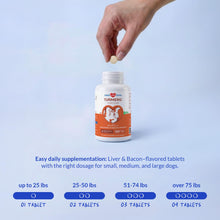 Load image into Gallery viewer, Turmeric for Dogs Anti Inflammatory Pain Relief - 120 Chewable Tablets - Hip &amp; Joint Support Anti Inflammatory for Dogs with Curcumin and BioPerine, Antioxidant, Cardiovascular
