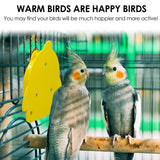 ZHEQOGZH Bird Cage Heater for Cockatiels Parrots Conure Finches Parakeets Heater Snuggle Up Bird Warmer 12V 18W, Size 5.3" x 4.7"