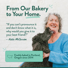 Load image into Gallery viewer, Portland Pet Food Company Natural Dog Treats Variety Pumpkin Gingerbread &amp; Bacon Dog Biscuits - Grain-Free, Human-Grade Healthy Training &amp; Snacks - Puppy, Small, Large Breed - Made in the USA - 3 Pack
