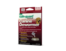 Load image into Gallery viewer, Safe-Guard (fenbendazole) Canine Dewormer for Dogs, 4gm pouch (ea. pouch treats 40lbs.)
