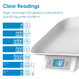 MINDPET-MED Digital Pet Scale for Small Adult Cats and Animals, Measuring Range 0.1oz-33lbs, Accuracy 1g/0.035oz, Units g/kg/lb/oz/tl/ml, Suitable for Kittens, Puppies, Snakes,and Small Dog (Grey)